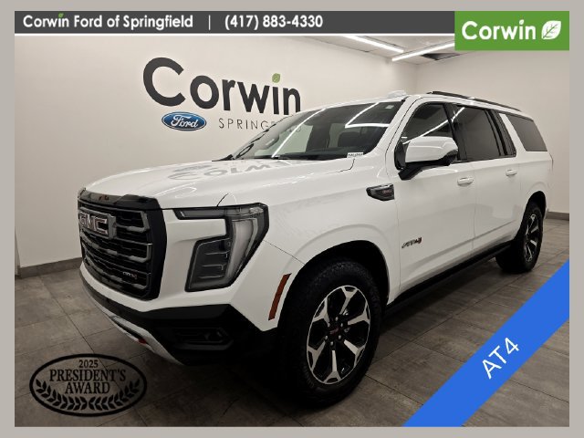 Used 2025 GMC Yukon XL AT4 w/ AT4 Premium Plus Package AWD/4WD 360° Tour