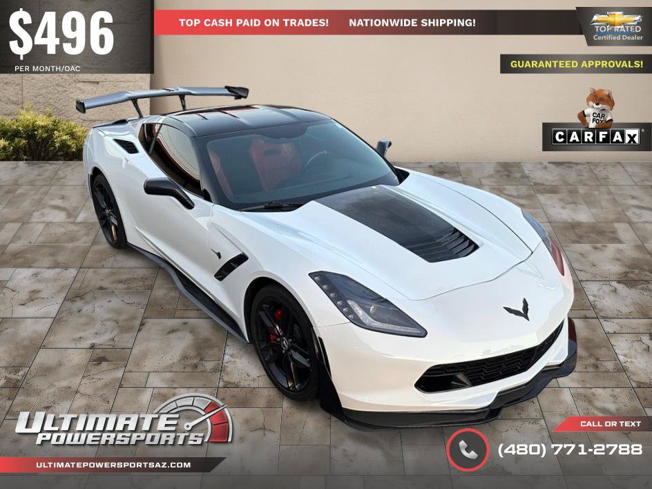 Used 2015 Chevrolet Corvette Stingray Coupe w/ ZF1 Appearance Package RWD image 62