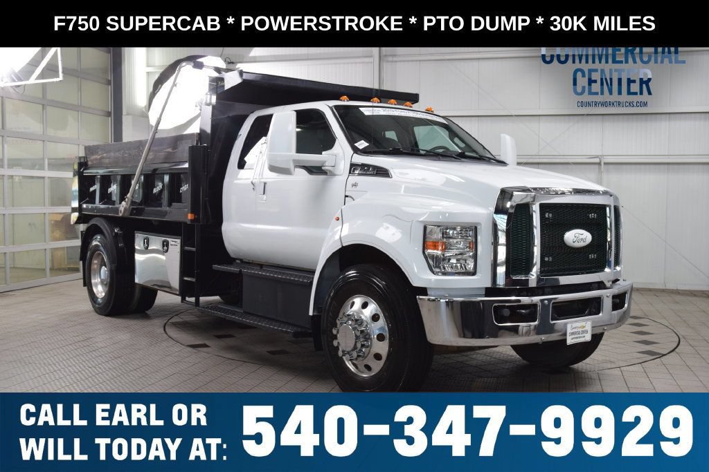 Used 2019 Ford F750 2WD SuperCab Super Duty image 1