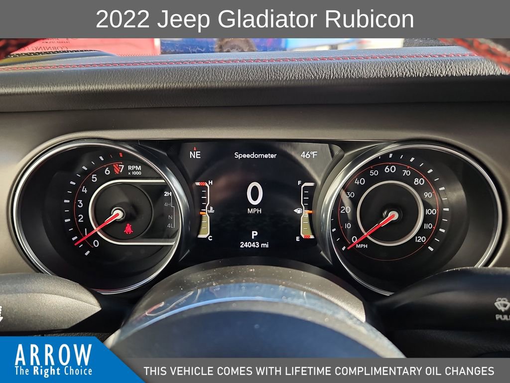 Used 2022 Jeep Gladiator Rubicon w/ LED Lighting Group image 26