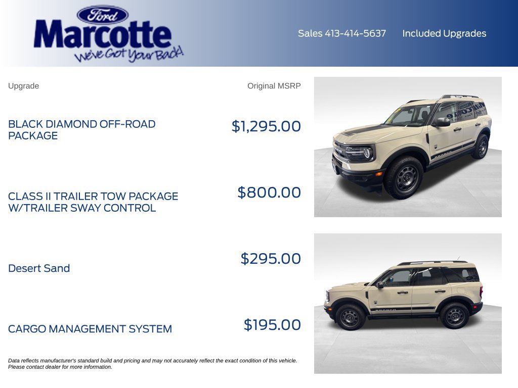 Certified 2024 Ford Bronco Sport Big Bend AWD/4WD image 4