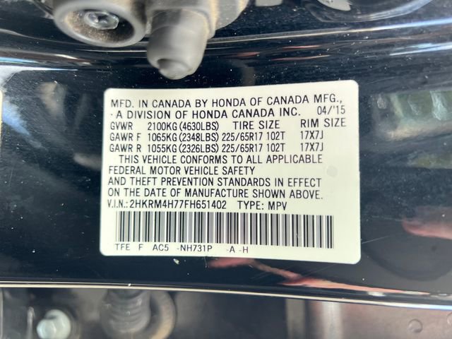 Used 2015 Honda CR-V EX-L image 17