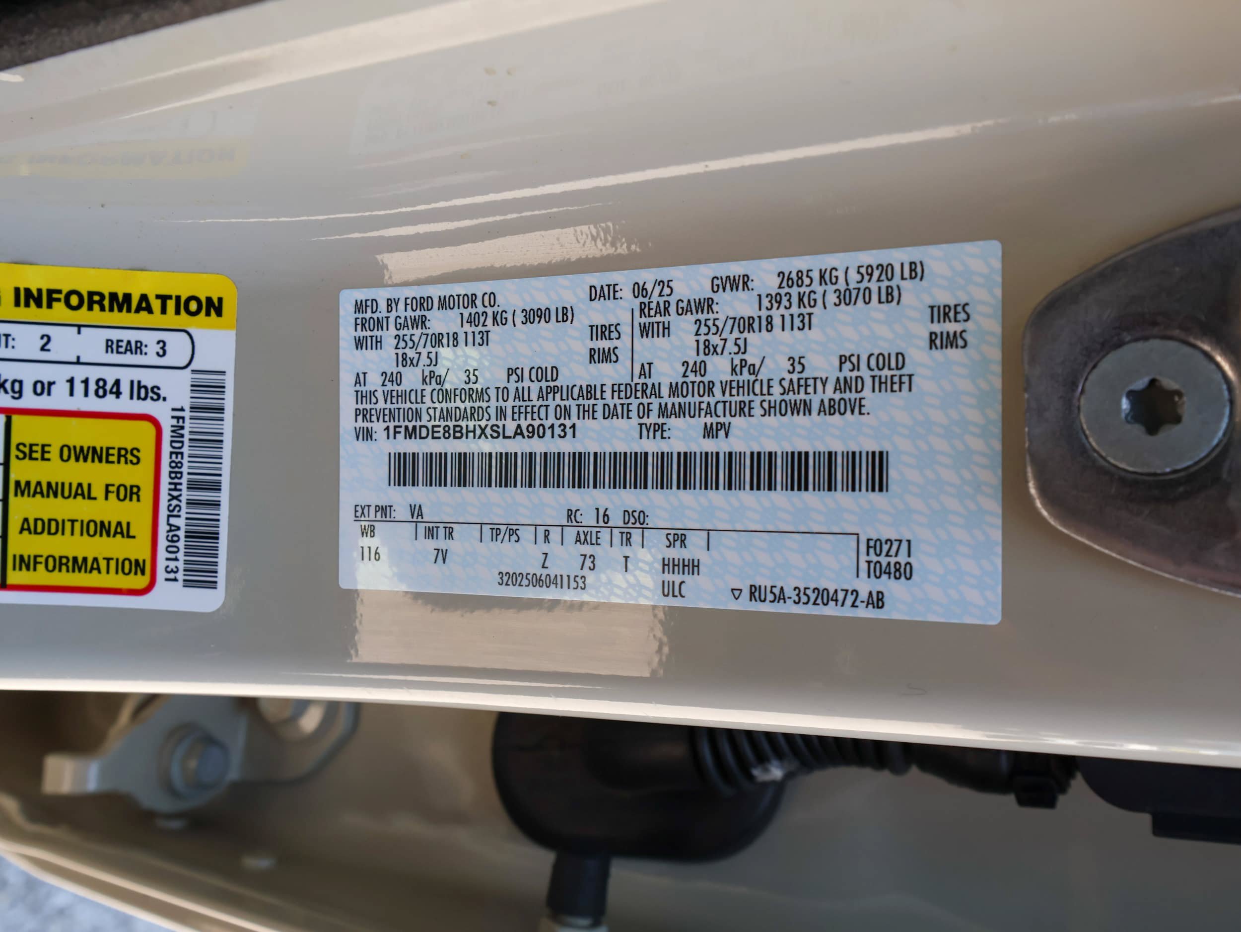 Used 2025 Ford Bronco Outer Banks AWD/4WD image 38