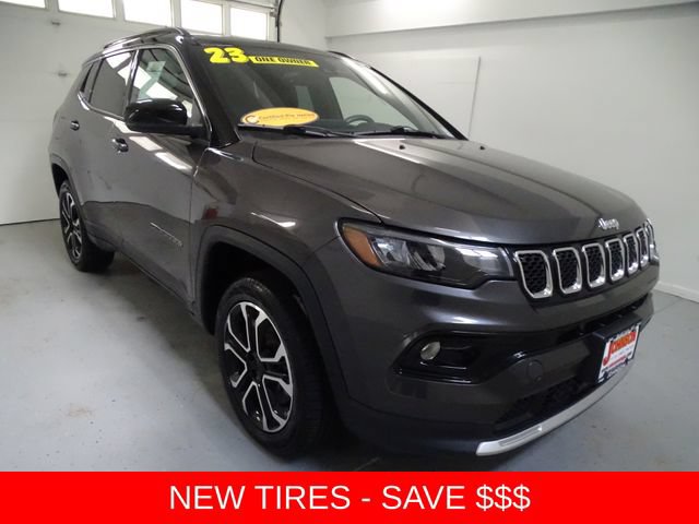 Certified 2023 Jeep Compass Limited w/ Sun and Sound Group