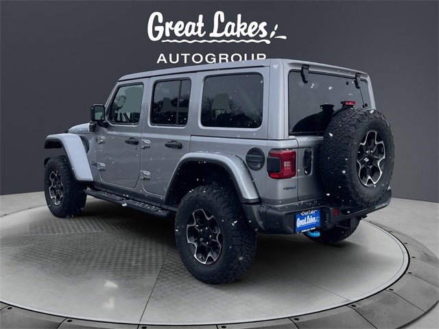 Used 2021 Jeep Wrangler Unlimited Rubicon 4xe w/ Cold Weather Group image 3