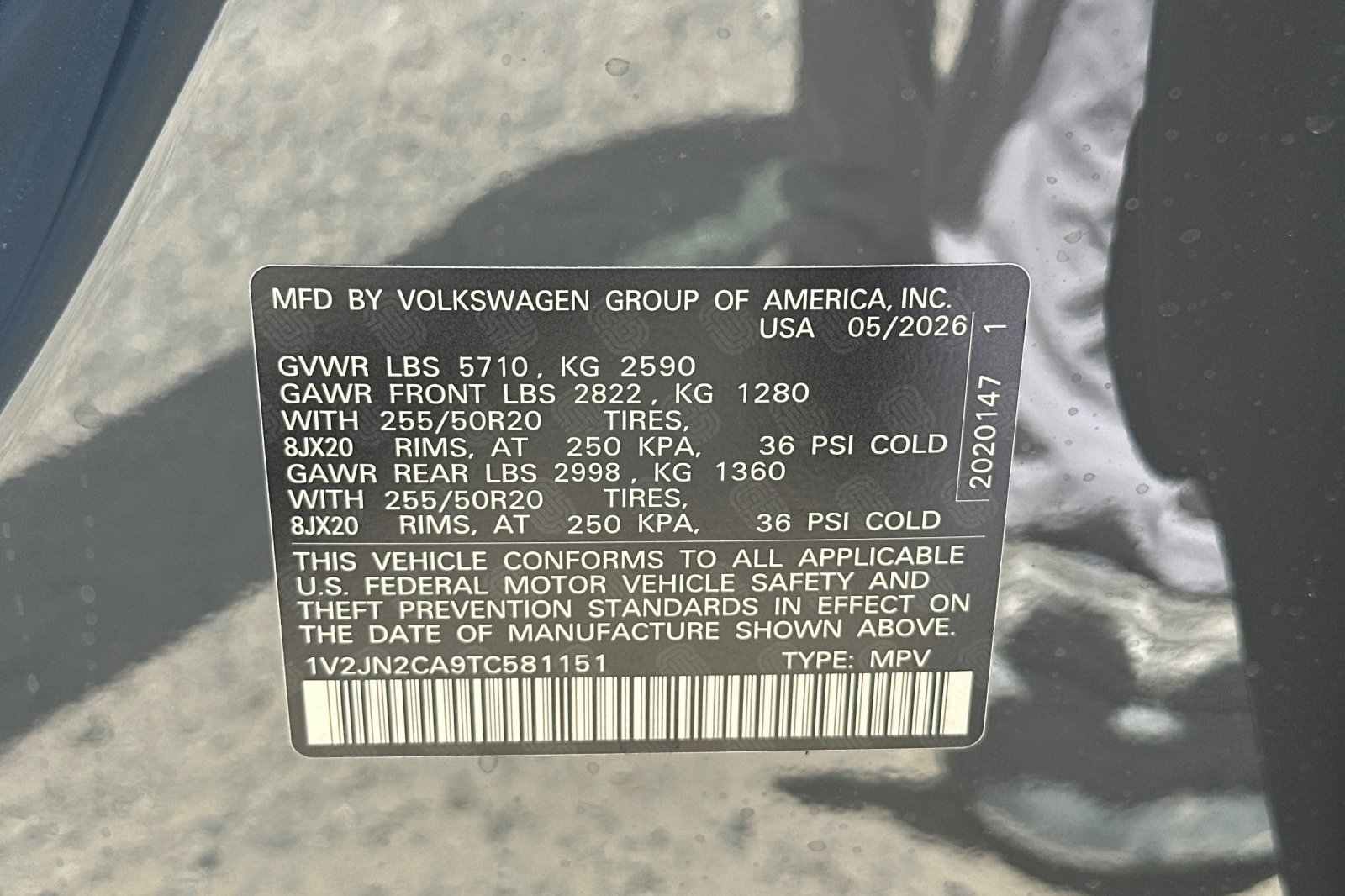 New 2026 Volkswagen Atlas SE FWD image 29