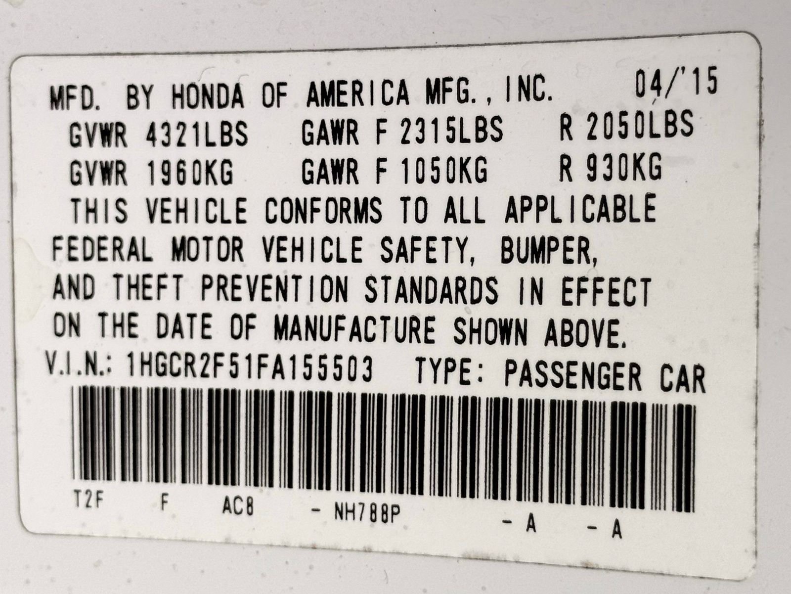 Used 2015 Honda Accord Sport image 36