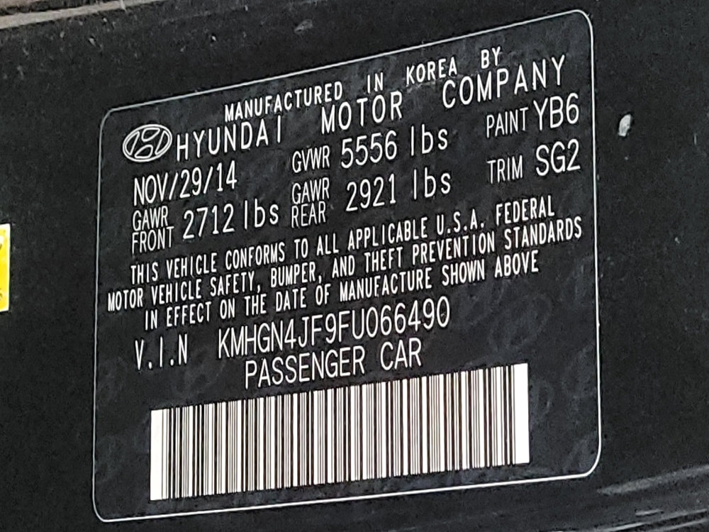 Used 2015 Hyundai Genesis 5.0 RWD image 33