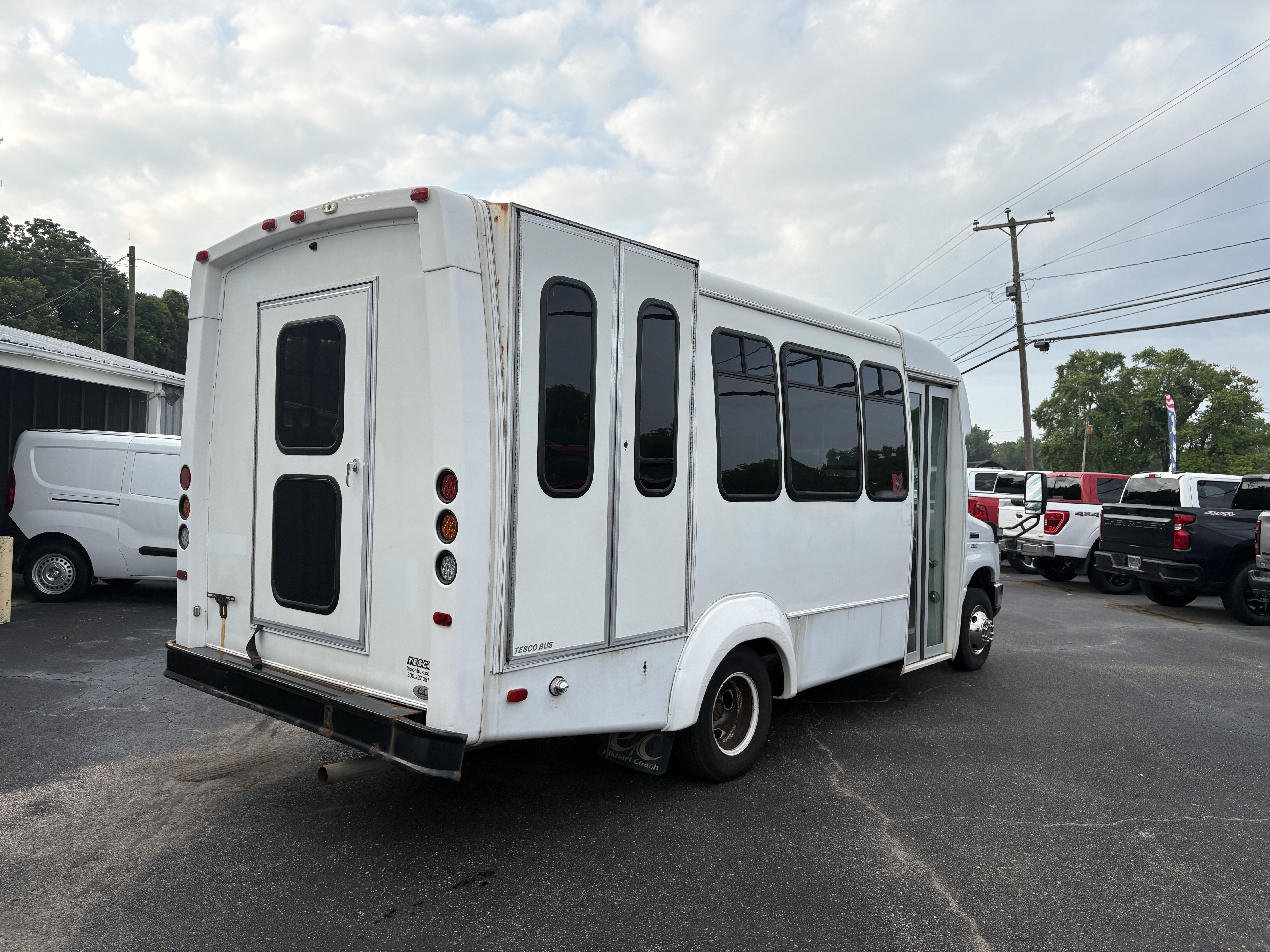 Used 2019 Ford E-350 and Econoline 350 Super Duty w/ Shuttle Bus Prep Package RWD image 4