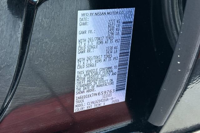 Used 2023 Nissan Frontier PRO-4X w/ Tow Package image 31