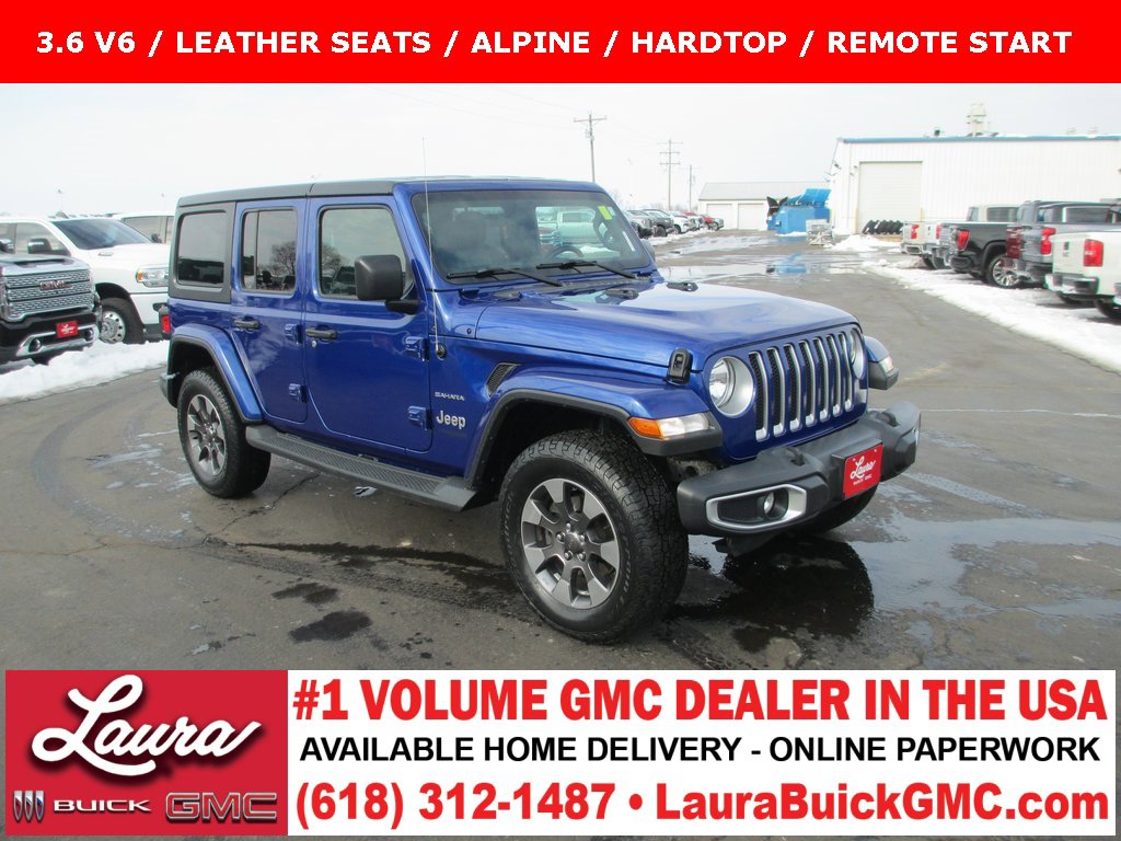 Used 2018 Jeep Wrangler Unlimited Sahara image 1