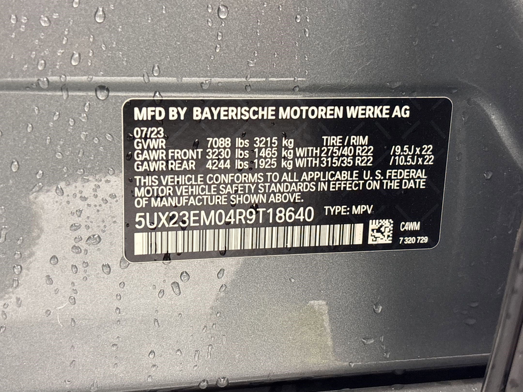 Certified 2024 BMW X7 xDrive40i w/ Executive Package AWD/4WD image 18