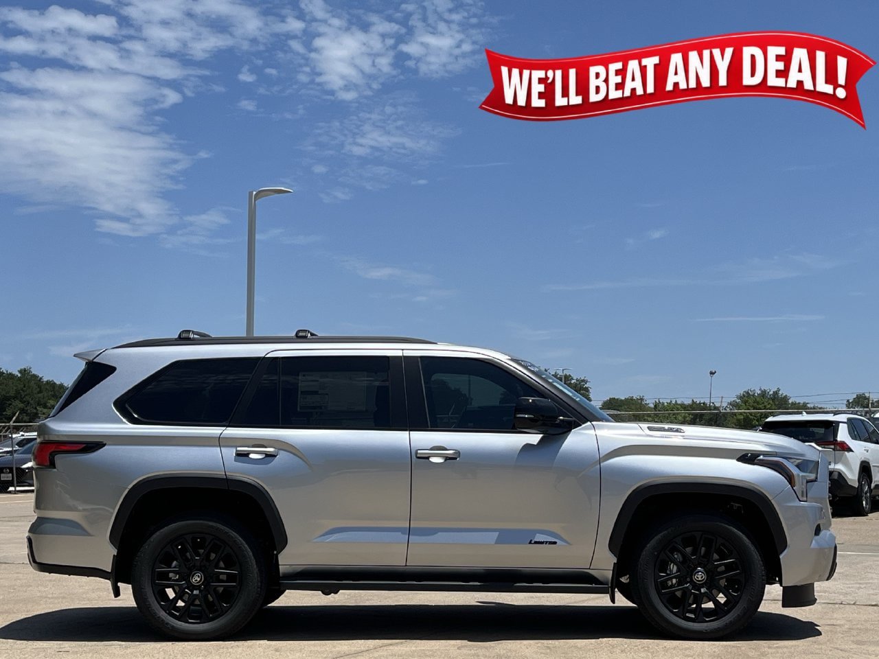 New 2026 Toyota Sequoia Limited w/ Nightshade Package RWD image 3