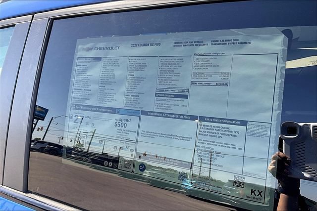 New 2027 Chevrolet Equinox RS w/ Safety and Technology Package FWD image 14