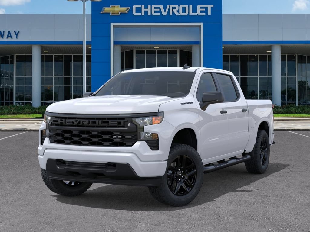 New 2026 Chevrolet Silverado 1500 Custom w/ Turbomax Blackout Package RWD image 6