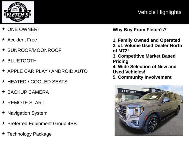 Used 2022 GMC Yukon XL AT4 w/ Technology Package AWD/4WD video 2