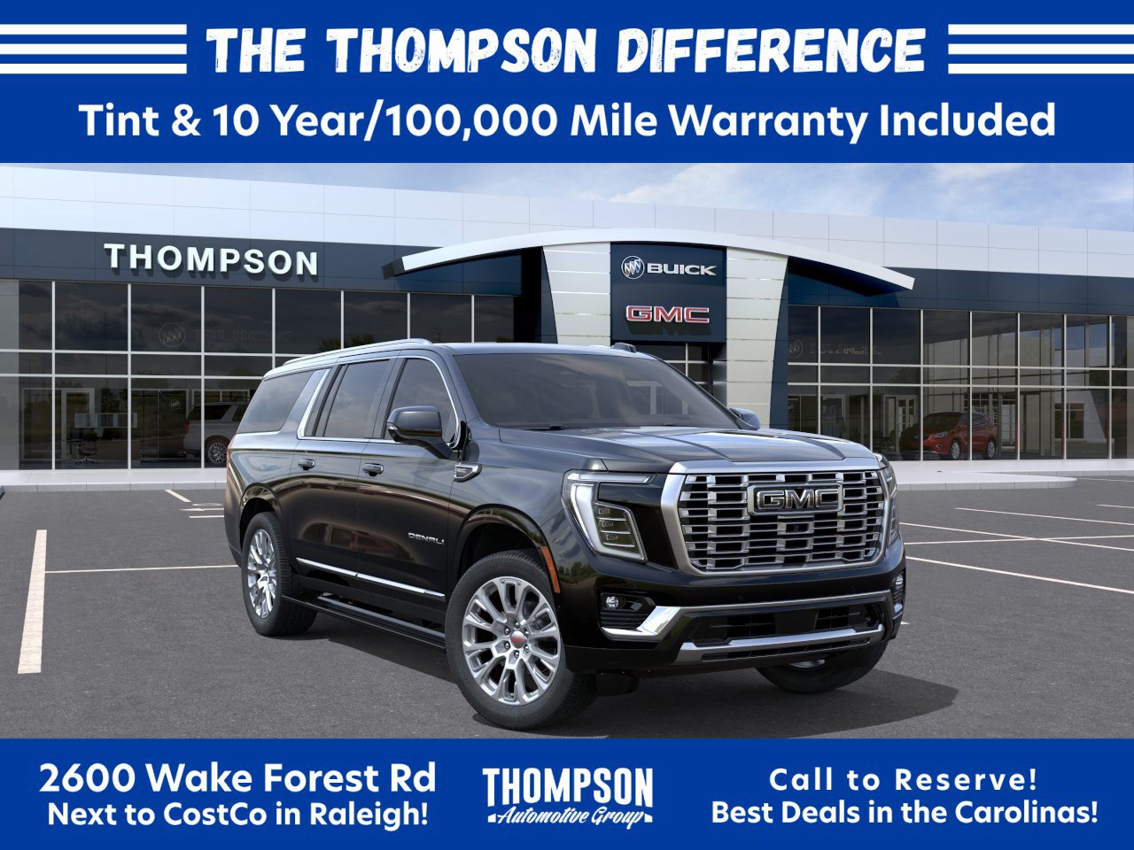 New 2026 GMC Yukon XL Denali w/ Sun & Power Step Package AWD/4WD image 1