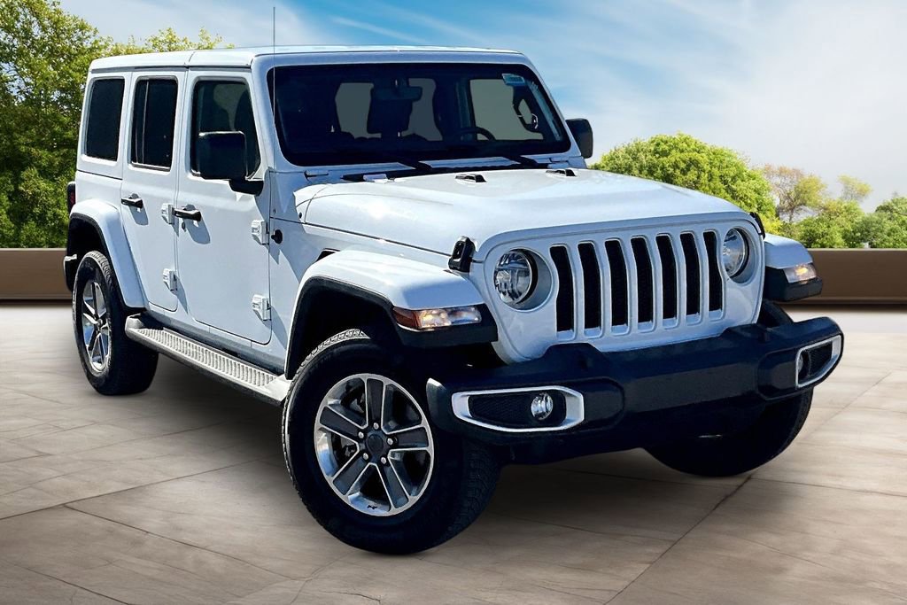 Used 2021 Jeep Wrangler Unlimited Sahara w/ Uconnect 4C Nav & Sound Group image 7