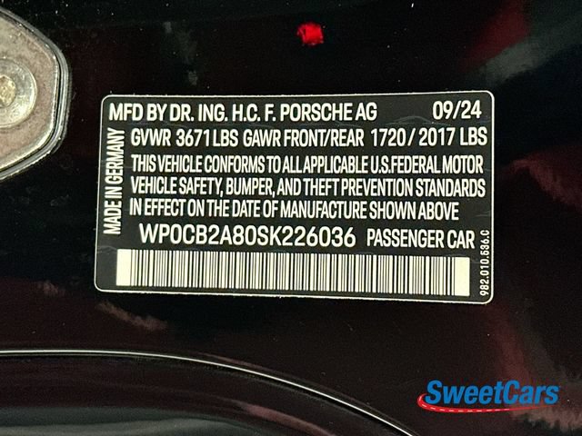 Used 2025 Porsche 718 Boxster S RWD image 54