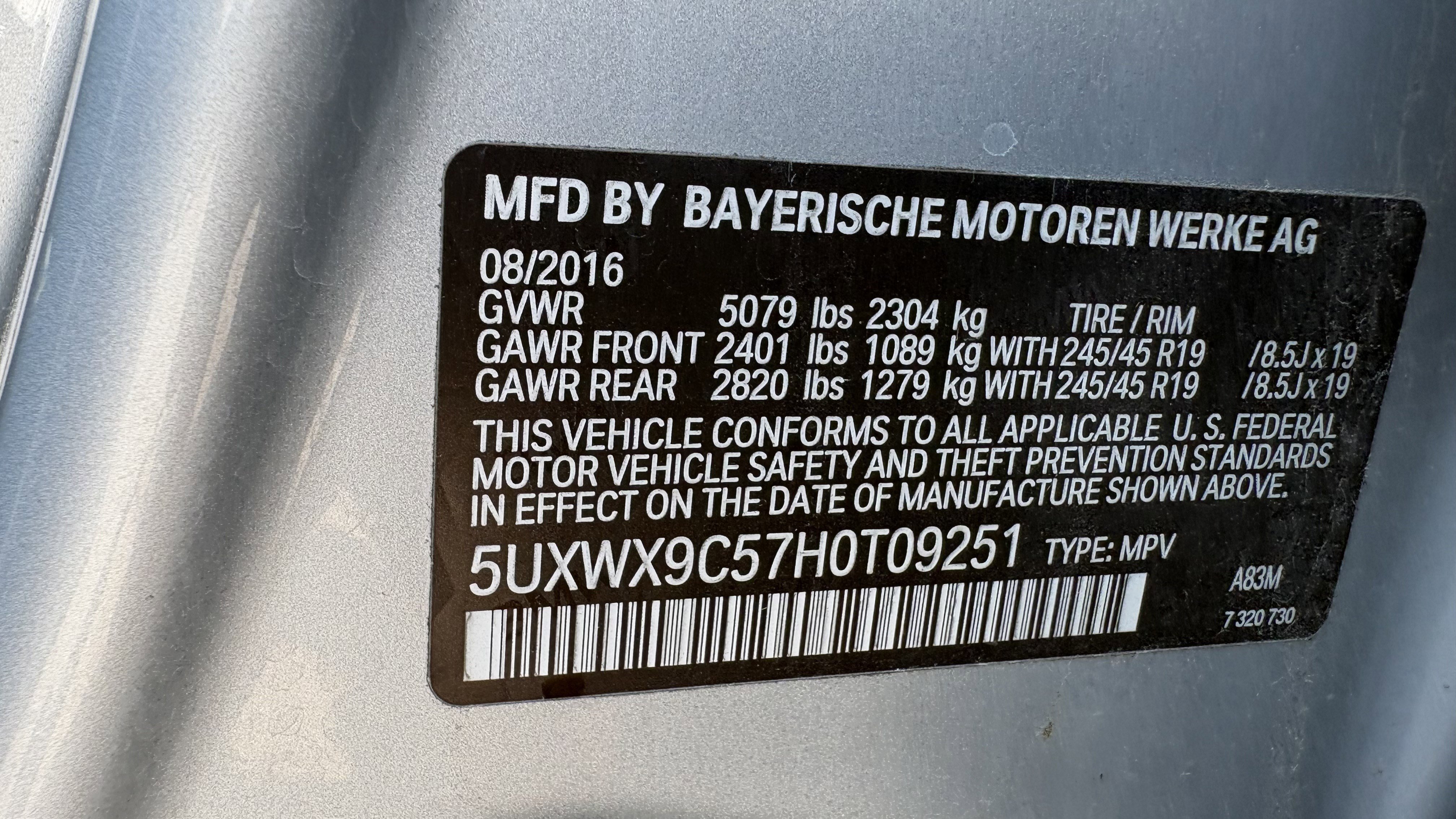 Used 2017 BMW X3 xDrive28i AWD/4WD image 16