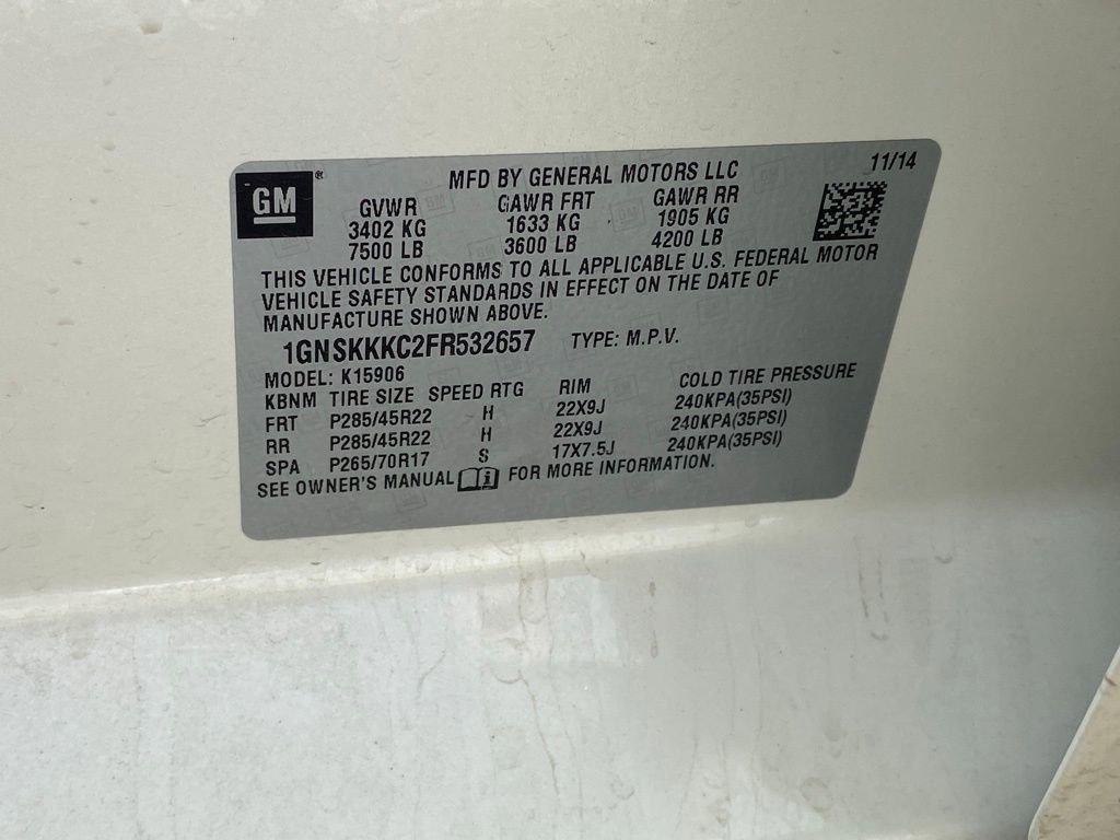Used 2015 Chevrolet Suburban LTZ AWD/4WD image 21