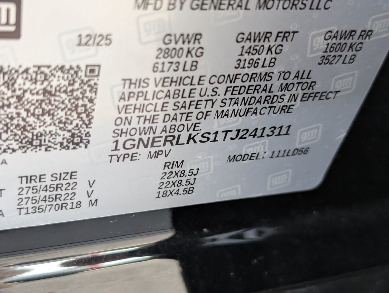 Used 2026 Chevrolet Traverse RS w/ LPO, Floor Liner Package FWD image 28