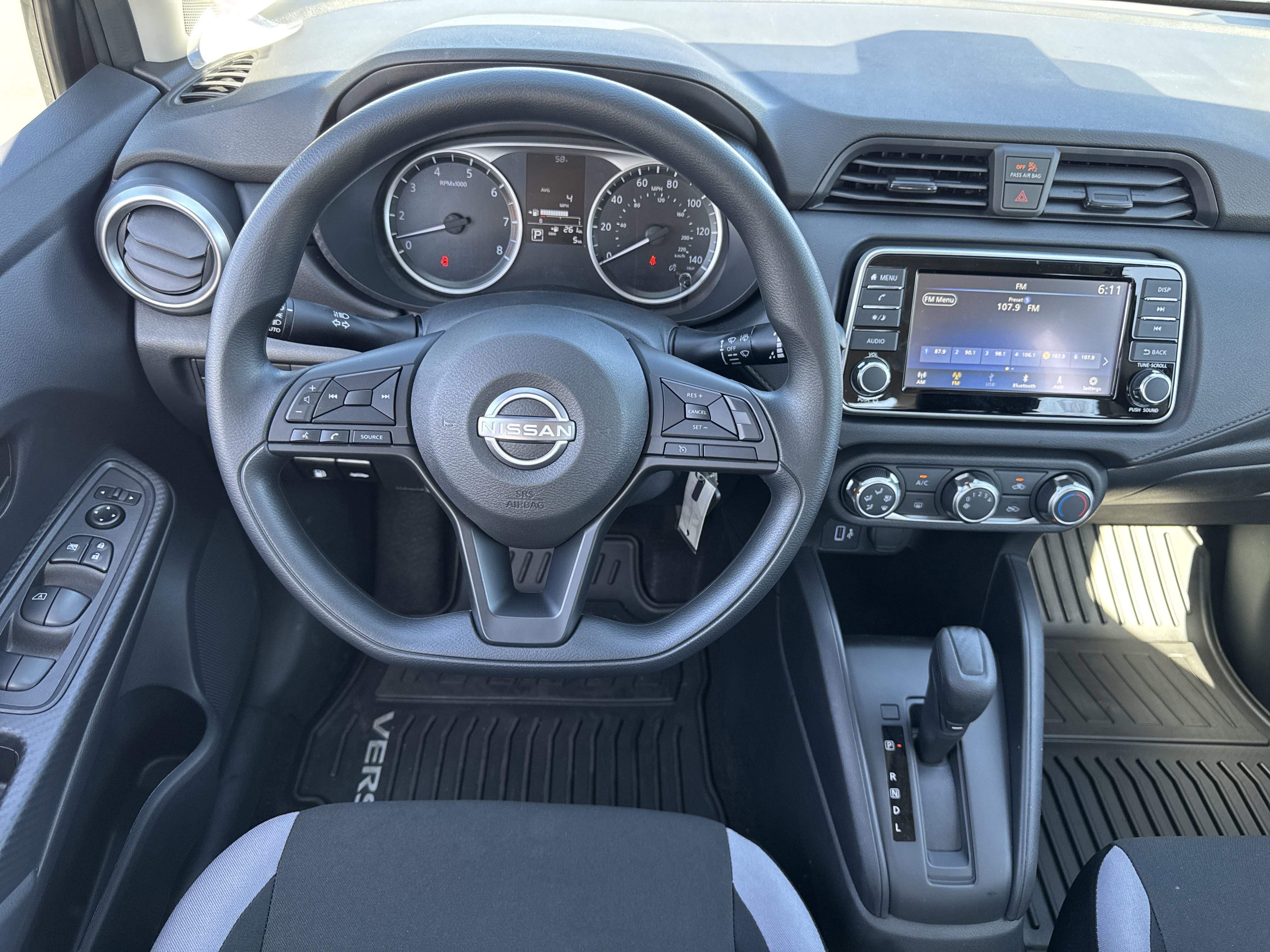 New 2025 Nissan Versa S w/ Trunk Package FWD image 14