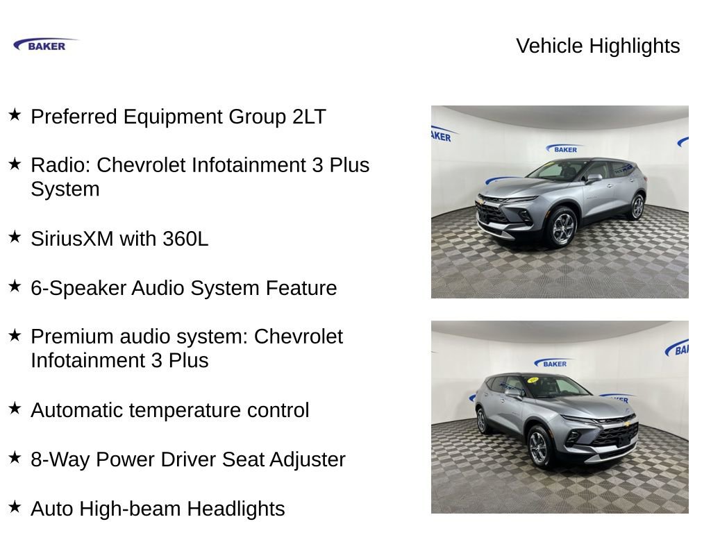 Used 2025 Chevrolet Blazer LT image 4