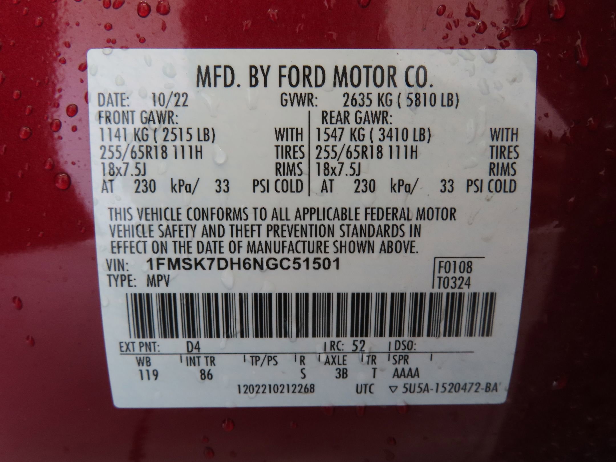 Used 2022 Ford Explorer XLT image 30