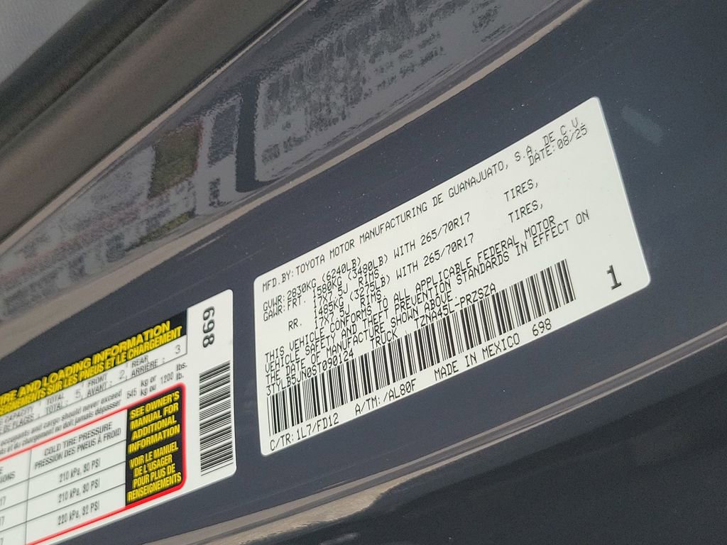 New 2025 Toyota Tacoma TRD Off-Road image 49