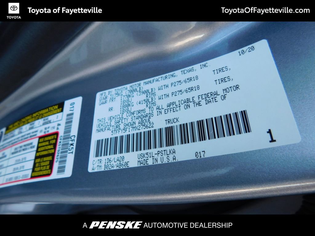 Used 2021 Toyota Tundra Limited w/ TRD Off-Road Package image 9