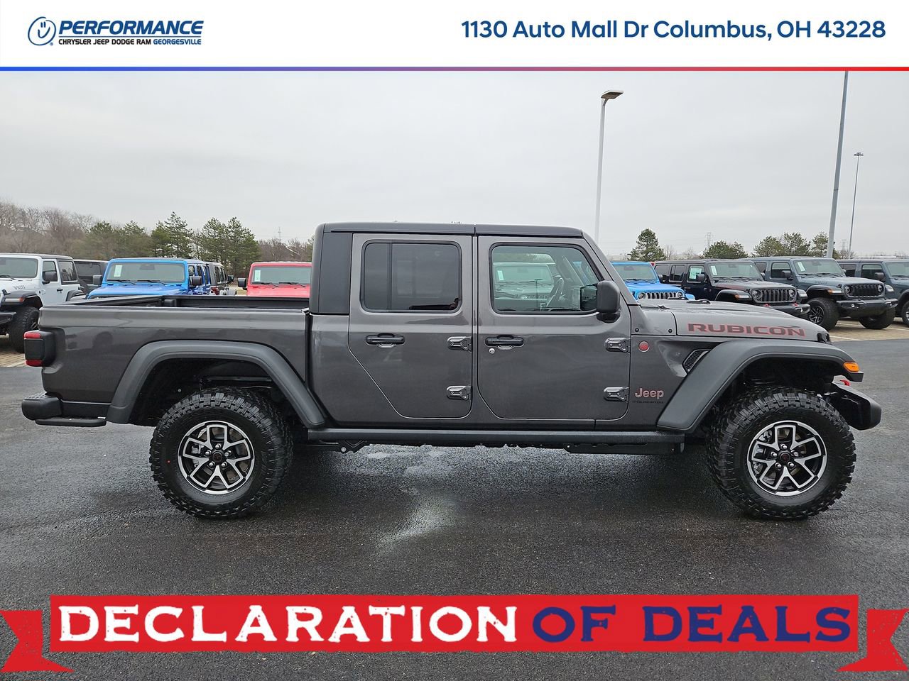 New 2026 Jeep Gladiator Rubicon w/ Steel Power Dome Hood Package image 9