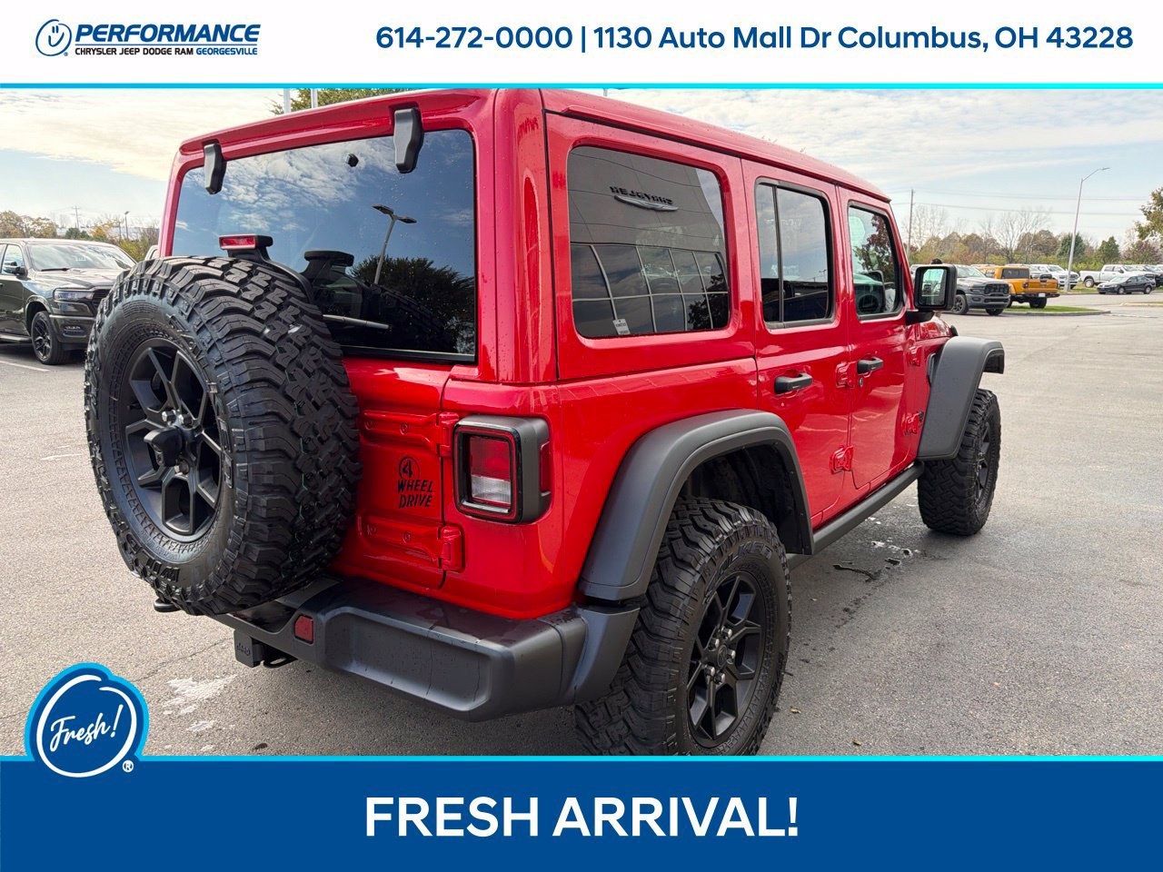 Certified 2025 Jeep Wrangler Unlimited Sport AWD/4WD image 9