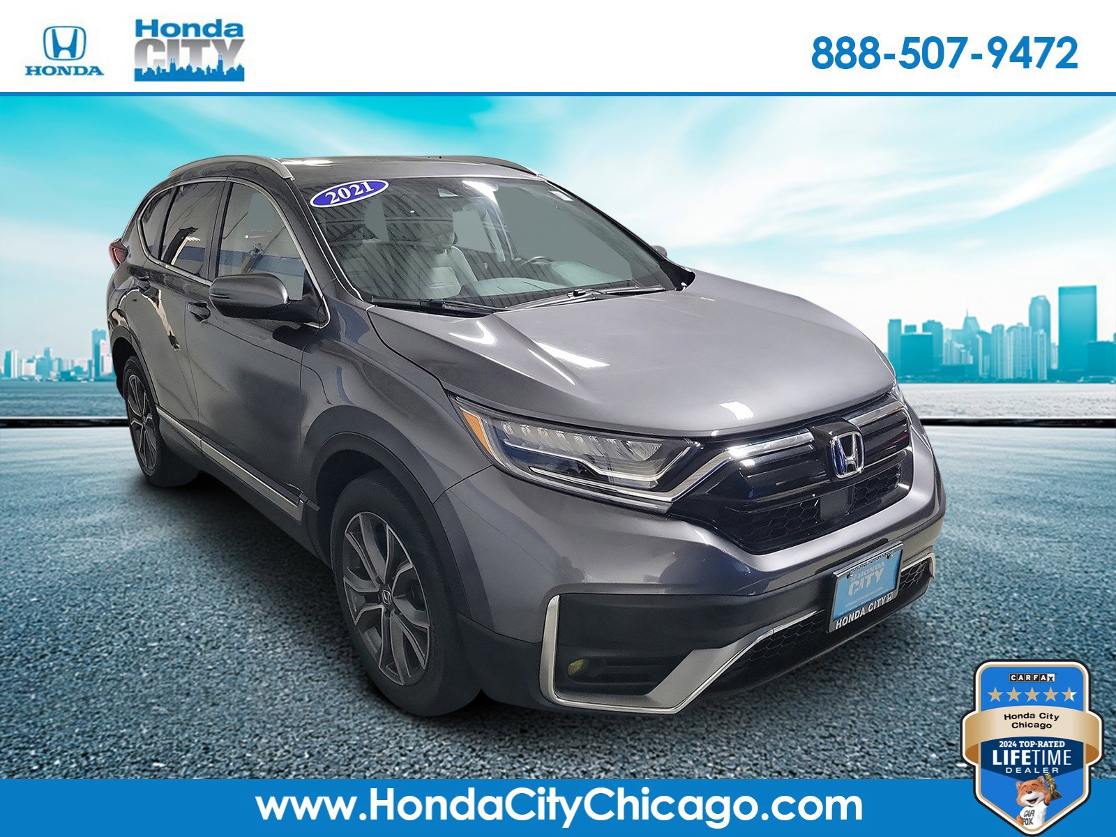 Used 2021 Honda CR-V Touring image 1