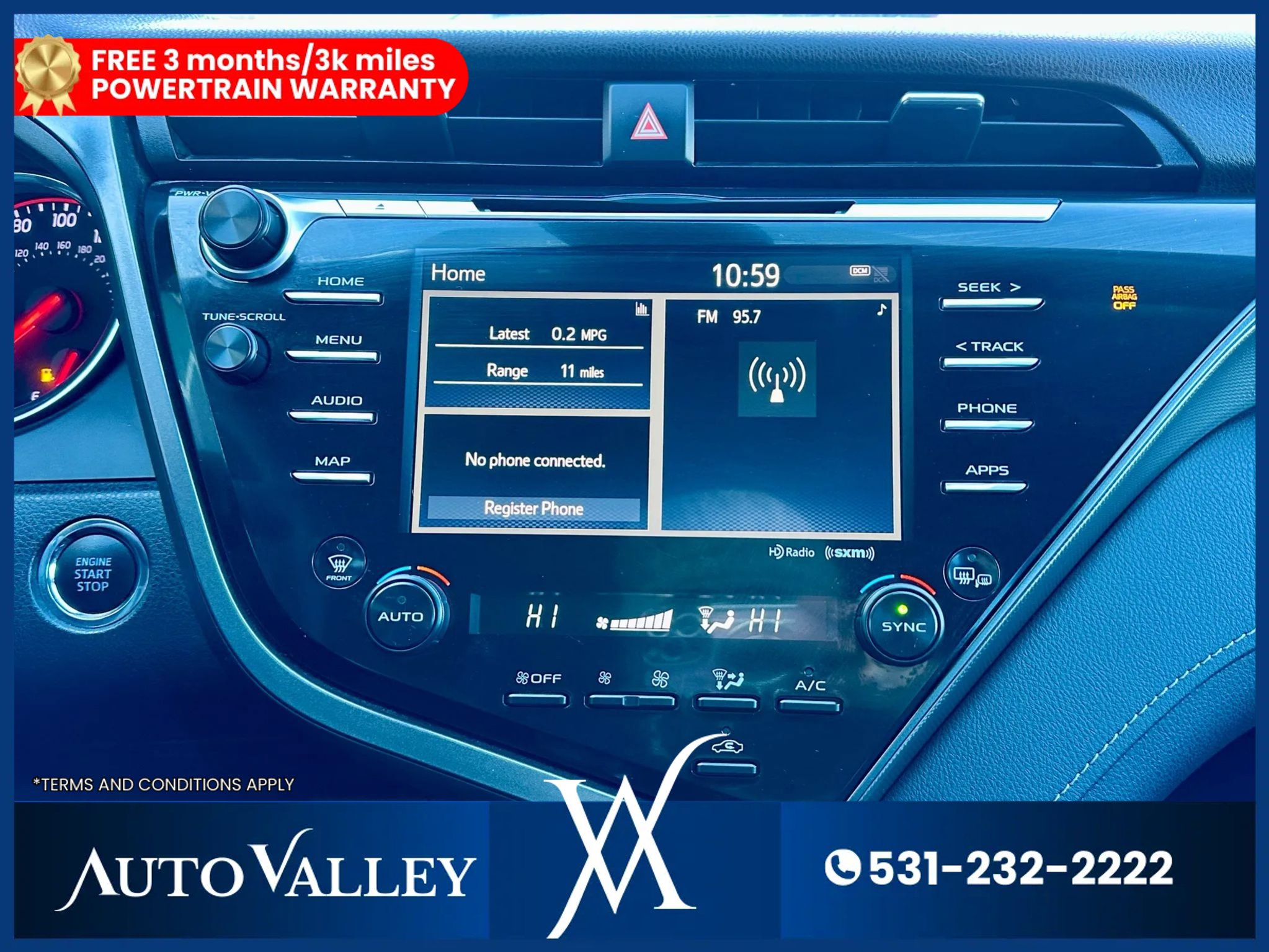 Used 2019 Toyota Camry XSE w/ Carpet Mat Package FWD image 31