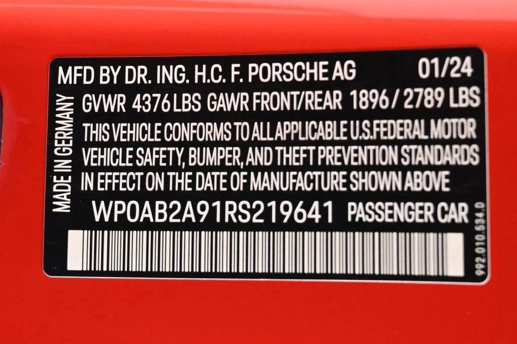 Certified 2024 Porsche 911 Carrera S image 31