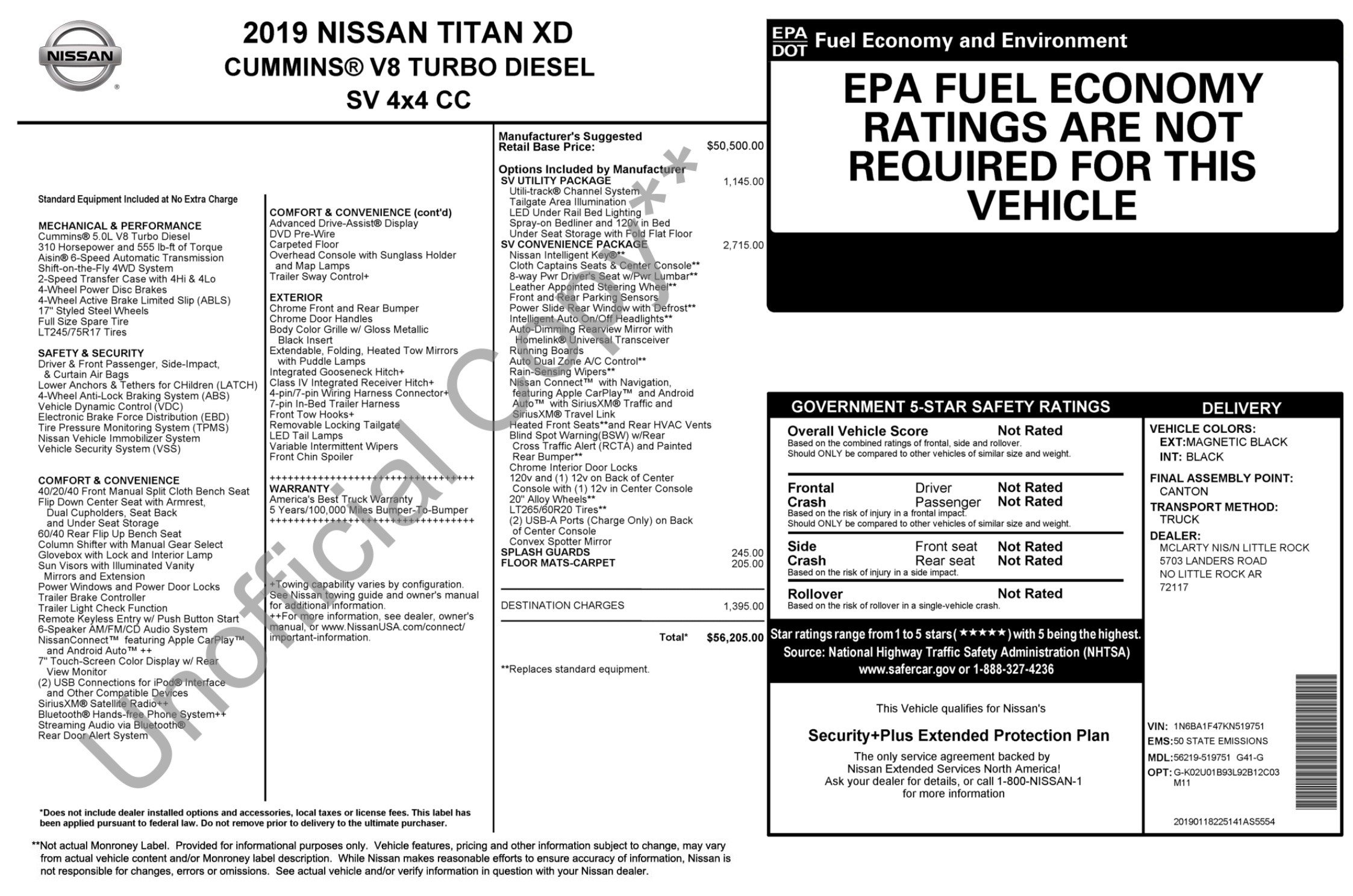 Used 2019 Nissan Titan SV w/ SV Convenience Package AWD/4WD image 3