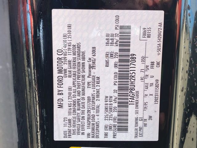 Used 2024 Ford Mustang Premium RWD image 31