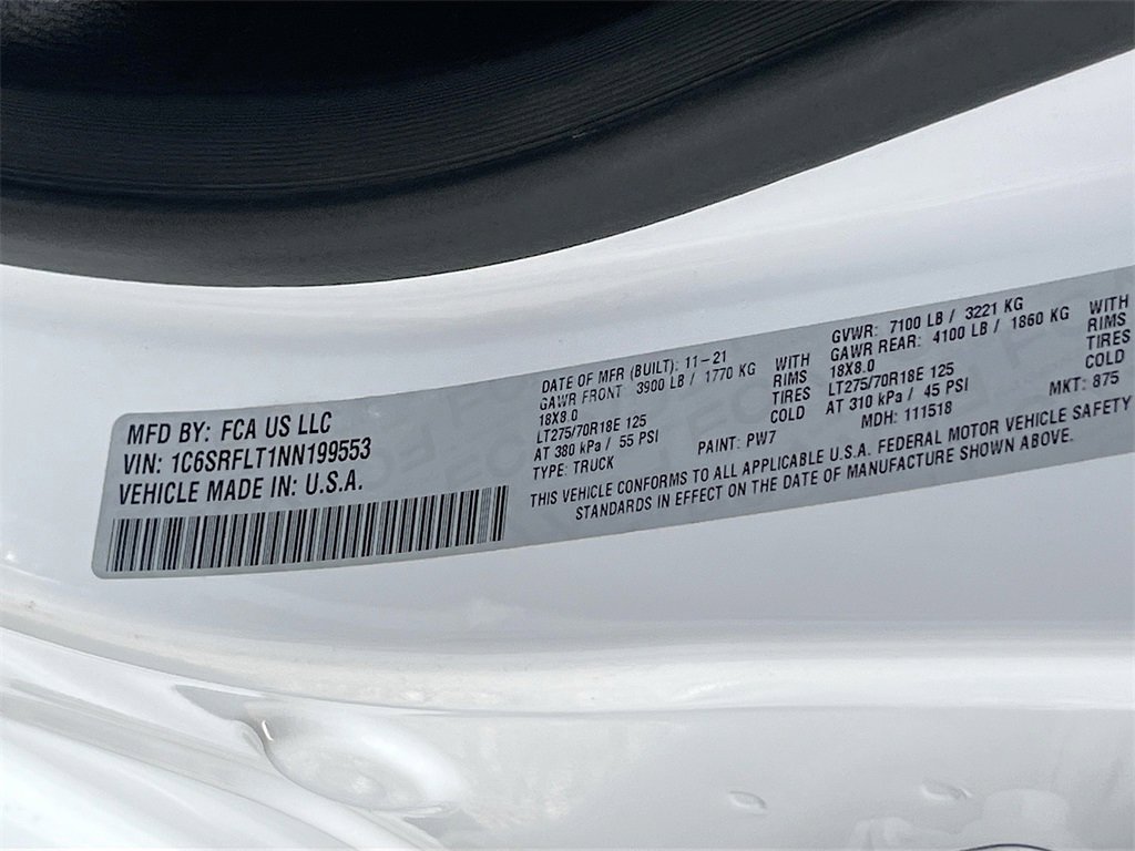 Used 2022 RAM 1500 Rebel w/ Rebel Level 1 Equipment Group image 31