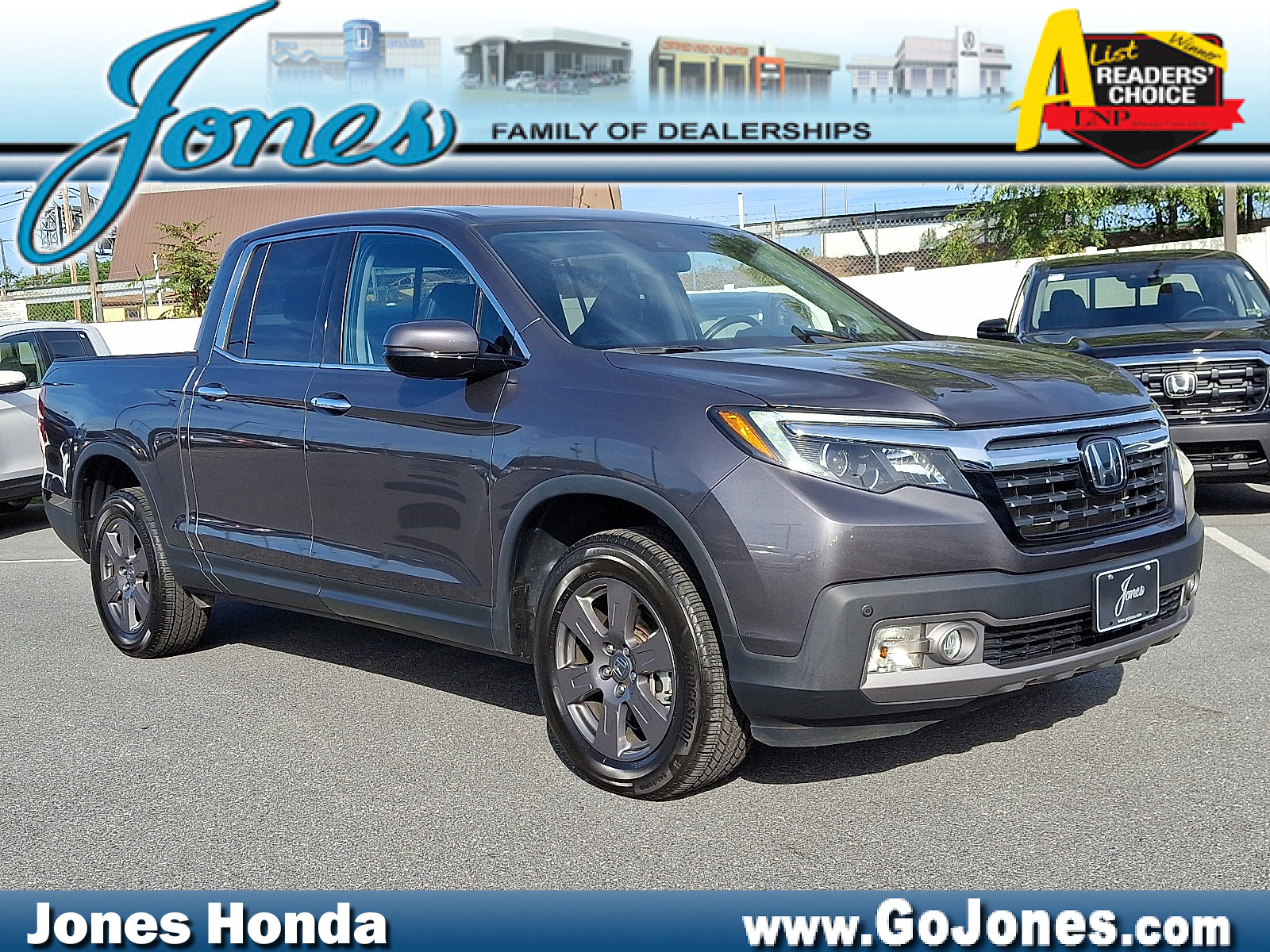 Certified 2020 Honda Ridgeline RTL-E