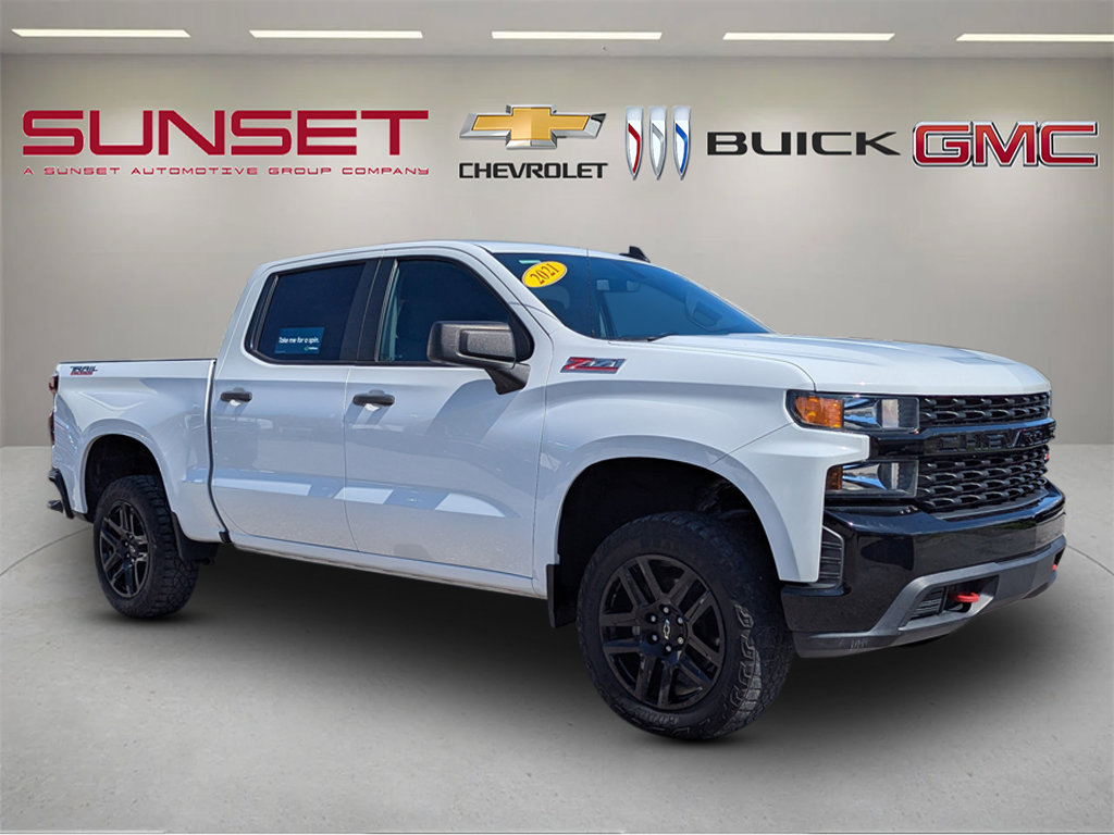 Certified 2021 Chevrolet Silverado 1500 Custom Trail Boss