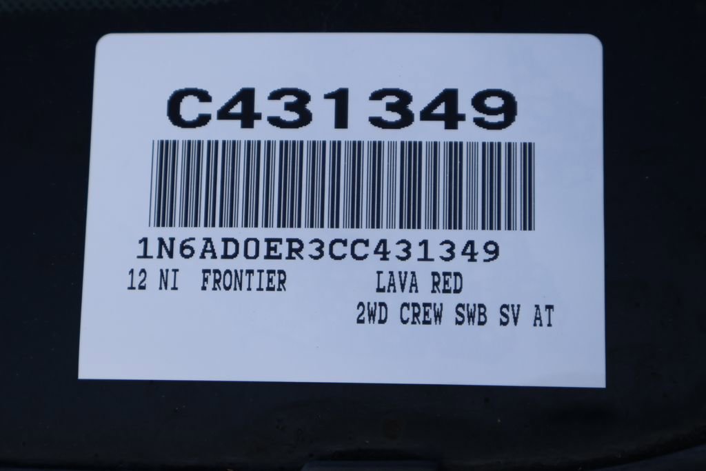 Used 2012 Nissan Frontier SV w/ Sport Appearance Pkg RWD image 7
