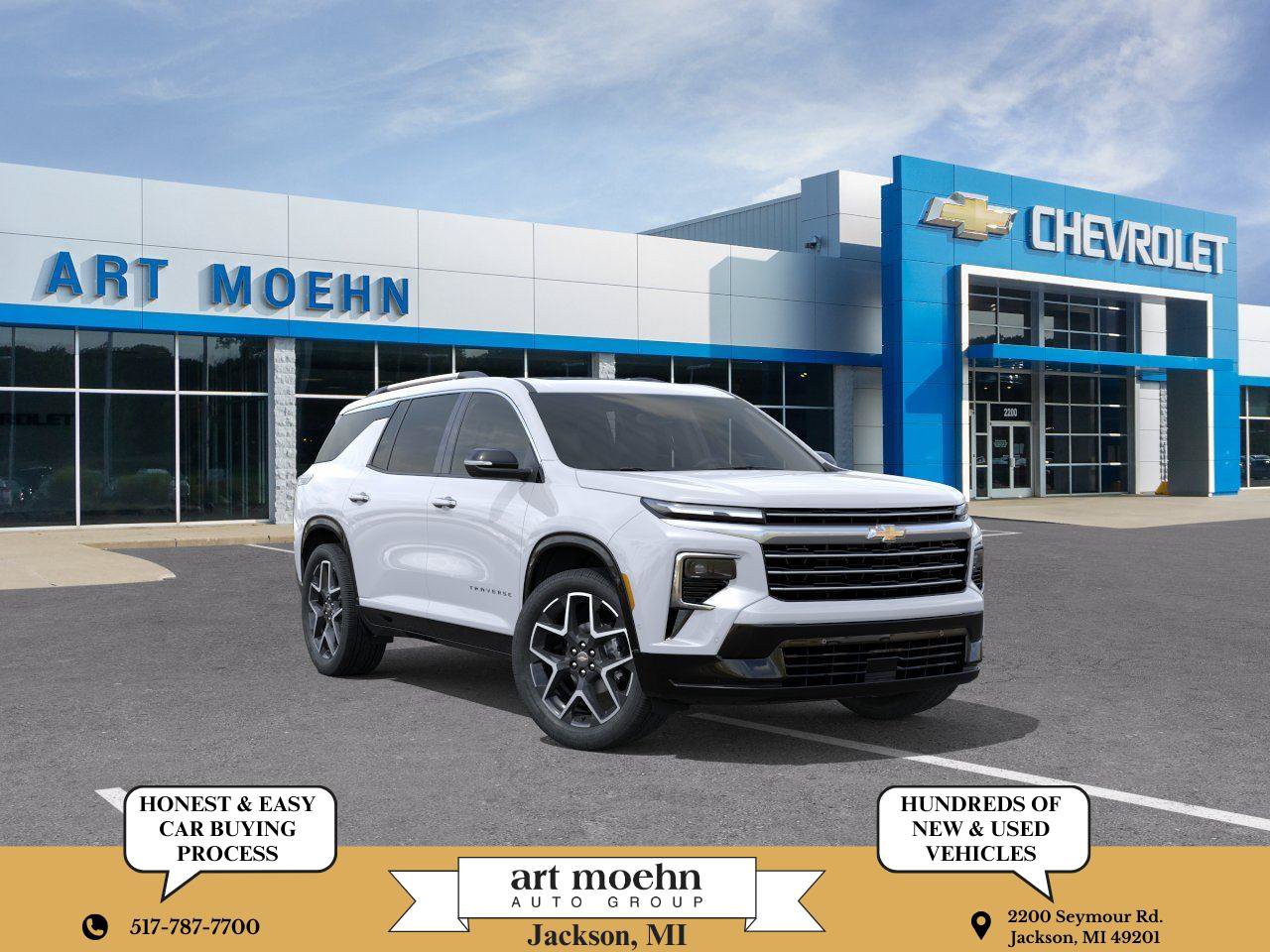 New 2026 Chevrolet Traverse High Country w/ LPO, Floor Liner Package