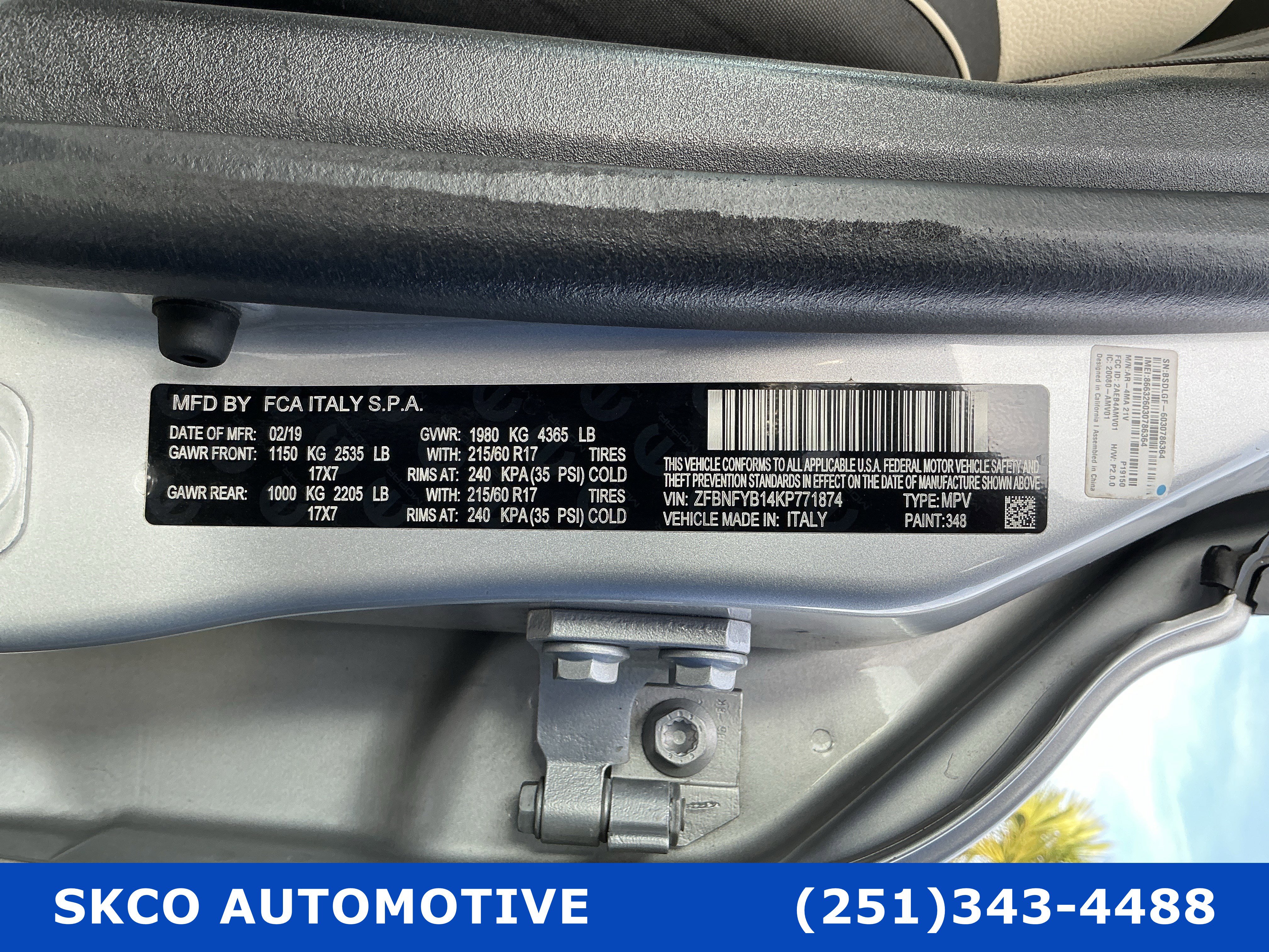 Used 2019 FIAT 500X Trekking w/ Driver Assistance Group image 29