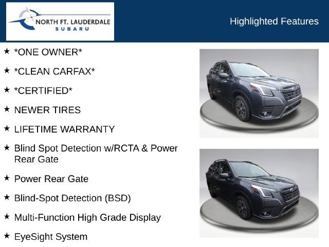 Certified 2023 Subaru Forester Premium AWD/4WD image 9
