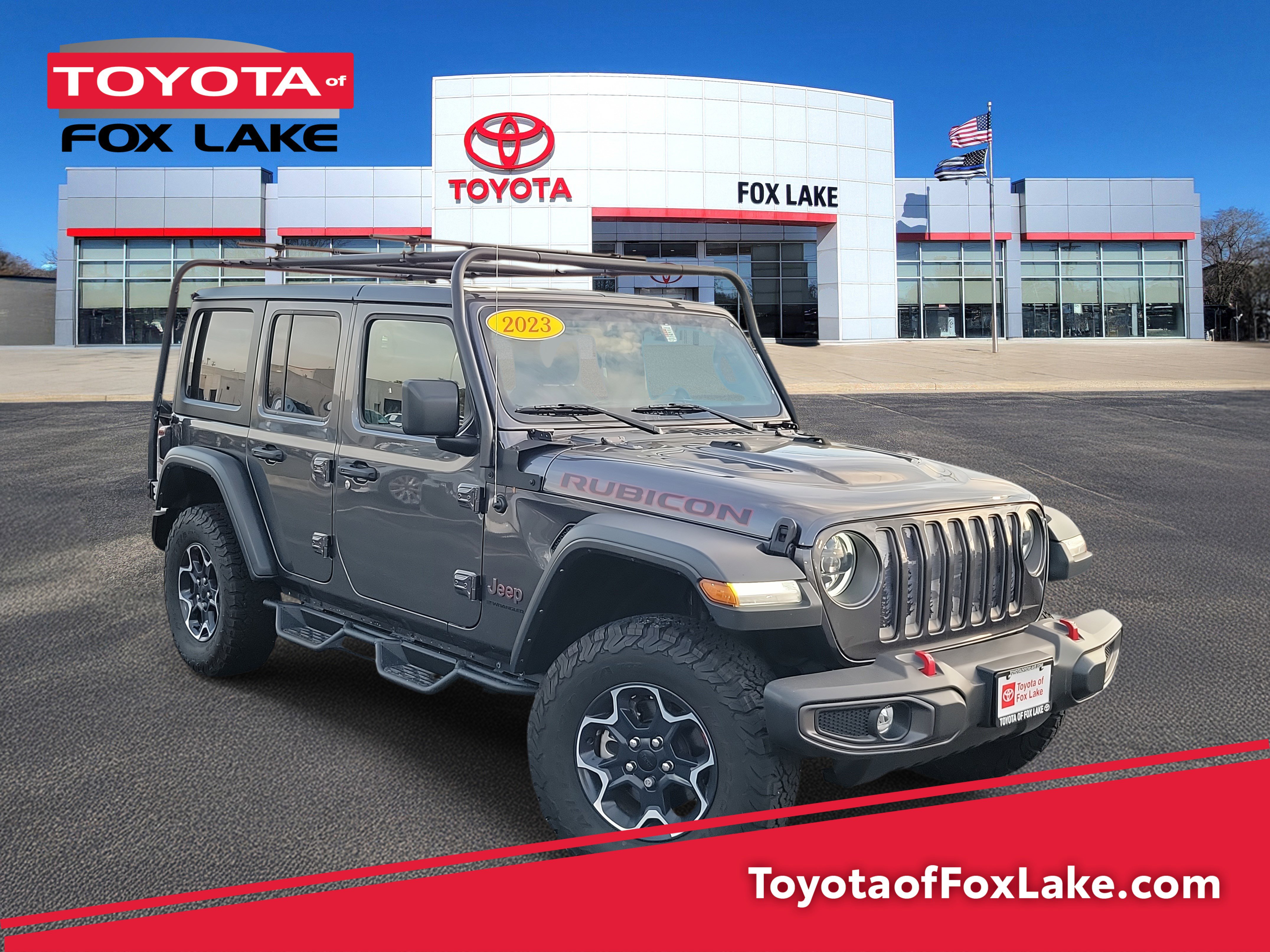 Used 2023 Jeep Wrangler Unlimited Rubicon w/ LED Lighting Group