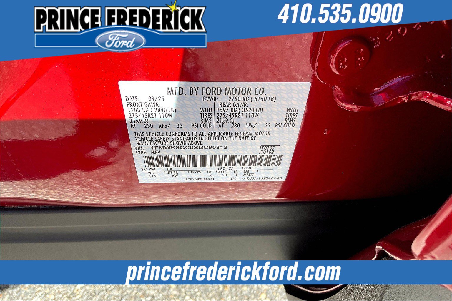 New 2025 Ford Explorer ST w/ Sun And Sound Package image 12