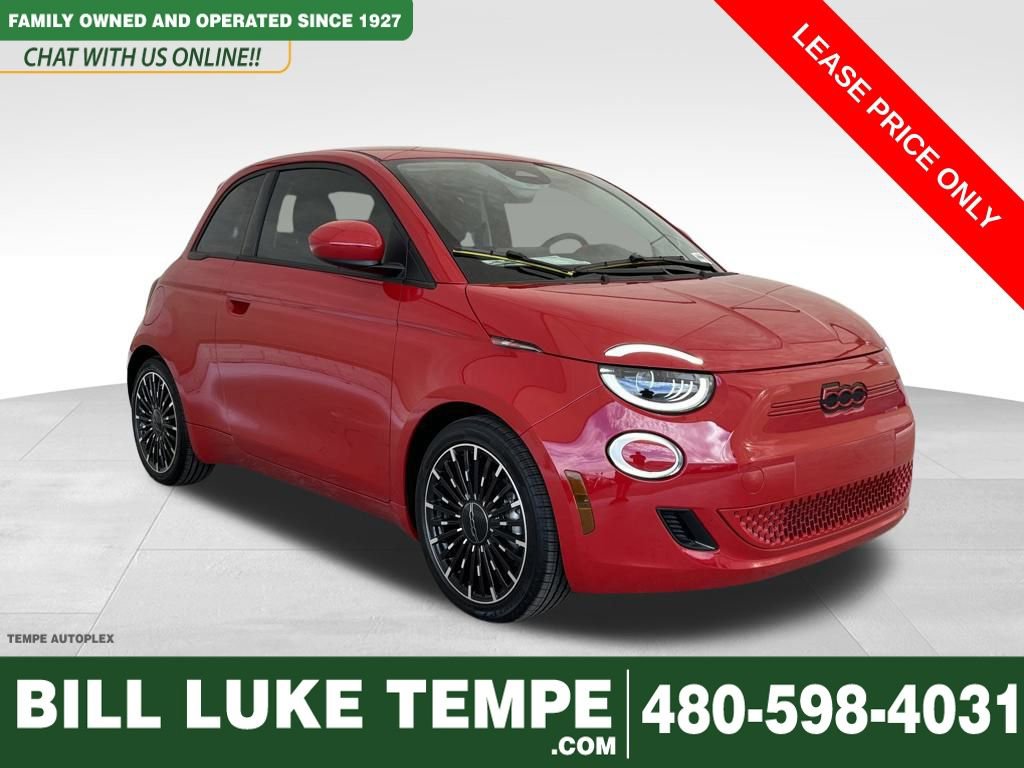 New 2024 FIAT 500 e (RED)