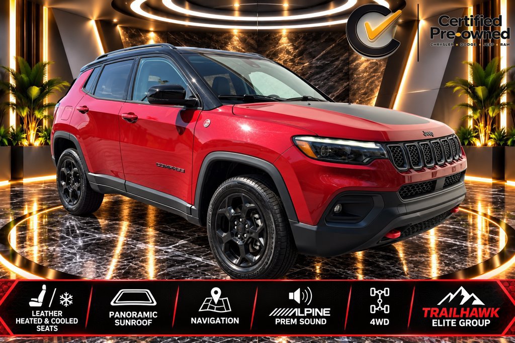 Certified 2023 Jeep Compass Trailhawk w/ Trailhawk Elite Group