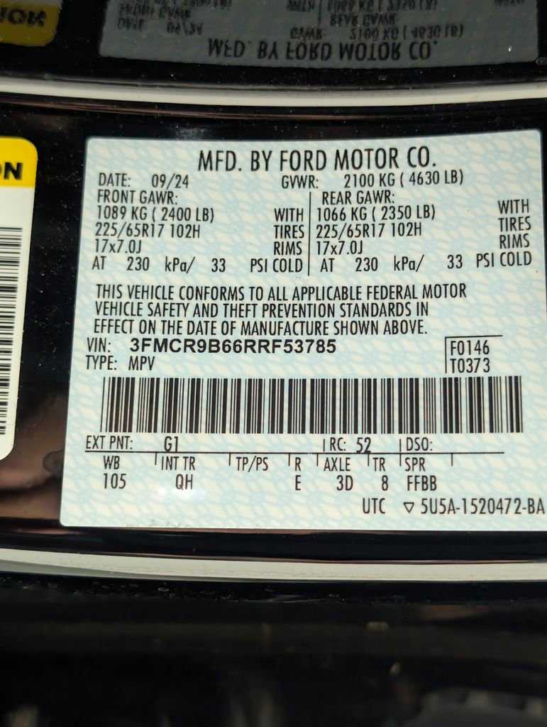 Certified 2024 Ford Bronco Sport Big Bend w/ Convenience Package image 25